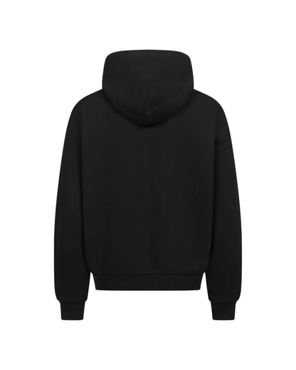 BLACK LEOPARD HOODIE