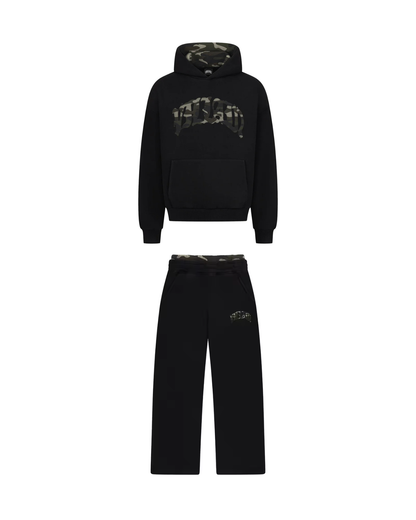 BLACK CAMO TRACKSUIT